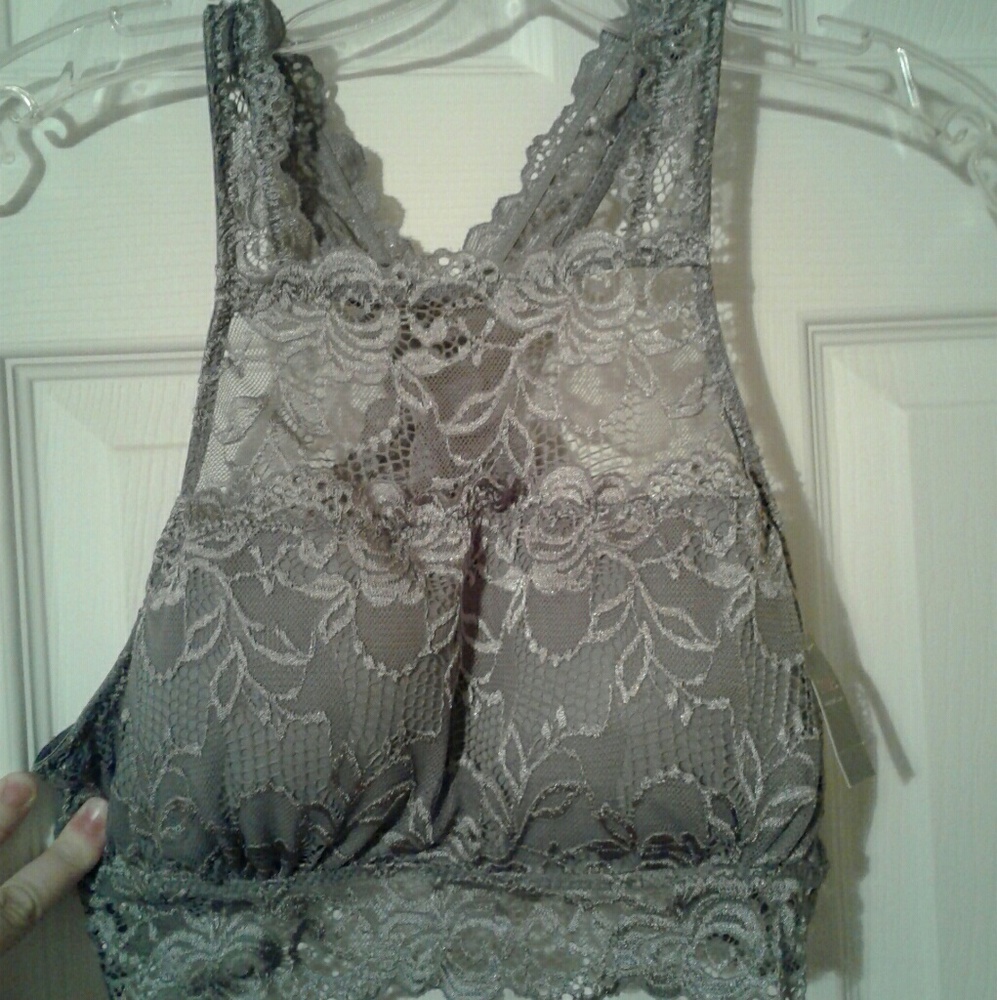 Gray Bra